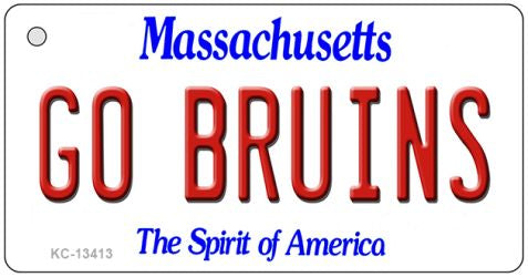 Go Bruins Novelty Metal Key Chain KC-13413