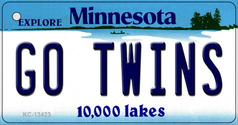 Go Twins Novelty Metal Key Chain KC-13423