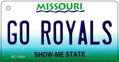 Go Royals Novelty Metal Key Chain KC-13431