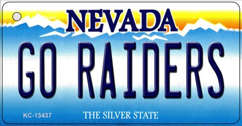 Go Raiders Novelty Metal Key Chain KC-13437