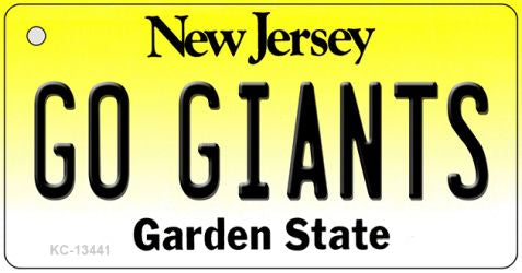 Go Giants Novelty Metal Key Chain KC-13441