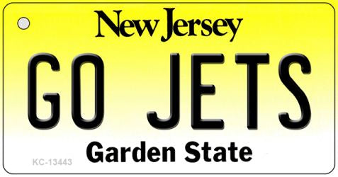 Go Jets Novelty Metal Key Chain KC-13443