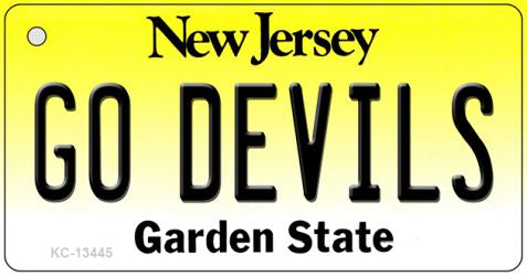 Go Devils Novelty Metal Key Chain KC-13445