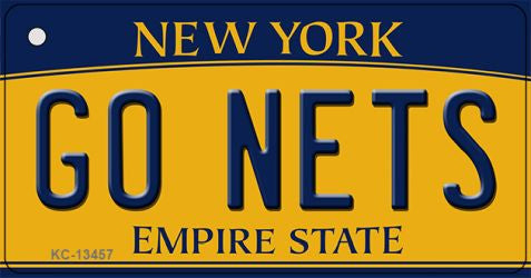 Go Nets Novelty Metal Key Chain KC-13457