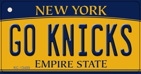 Go Knicks Novelty Metal Key Chain KC-13459