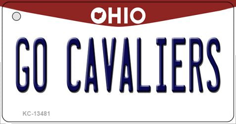 Go Cavaliers Novelty Metal Key Chain KC-13481