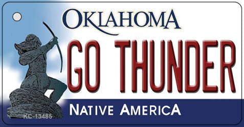 Go Thunder Novelty Metal Key Chain KC-13485