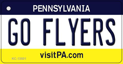 Go Flyers Novelty Metal Key Chain KC-13501