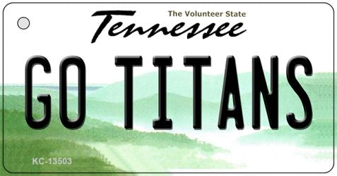 Go Titans Novelty Metal Key Chain KC-13503