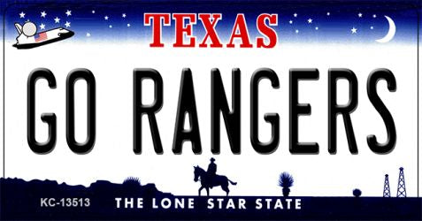 Go Rangers Novelty Metal Key Chain KC-13513