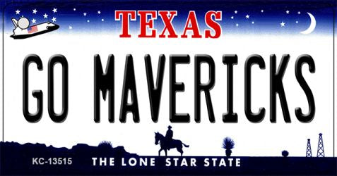 Go Mavericks Novelty Metal Key Chain KC-13515