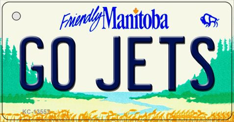 Go Jets Novelty Metal Key Chain KC-13557