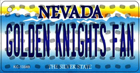 Golden Knights Fan Novelty Metal Key Chain KC-13569