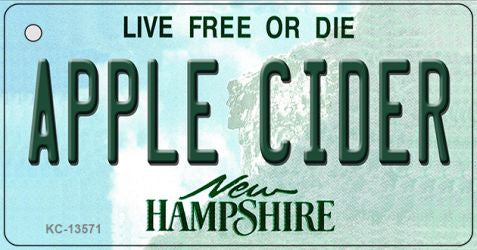 Apple Cider New Hampshire Novelty Metal Key Chain KC-13571