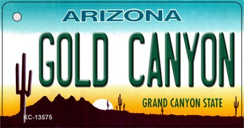 Gold Canyon Arizona Novelty Metal Key Chain KC-13575