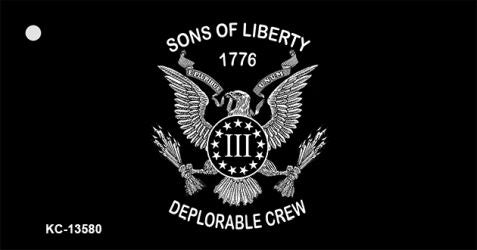 Sons of Liberty 1776 Novelty Metal Key Chain KC-13580