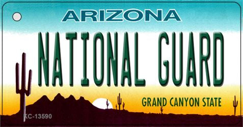 National Guard Arizona Novelty Metal Key Chain KC-13590