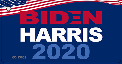 Biden Harris 2020  Novelty Metal Key Chain KC-13652