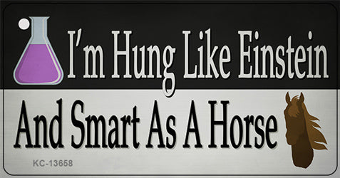 Hung Like Einstein Novelty Metal Key Chain KC-13658