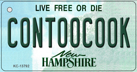 Contoocook New Hampshire Novelty Metal Key Chain KC-13792