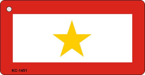One Gold Star Novelty Aluminum Key Chain KC-1451