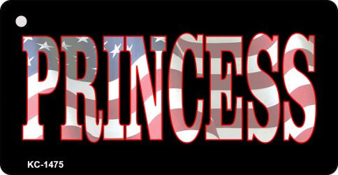 Princess Novelty Aluminum Key Chain KC-1475