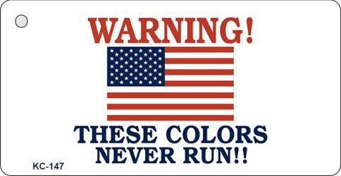 Colors Never Run Novelty Metal Key Chain KC-147