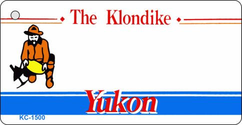 Yukon Blank Novelty Metal Key Chain KC-1500