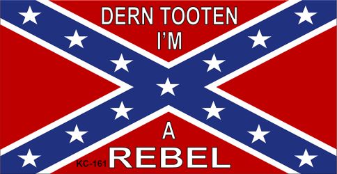 Dern Tooten Novelty Aluminum Key Chain KC-161