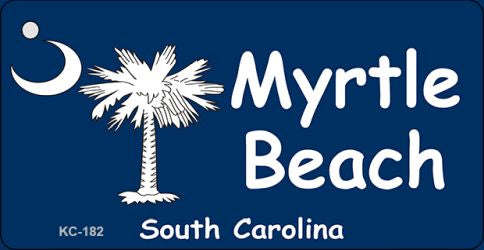 Myrtle Beach Novelty Aluminum Key Chain KC-182