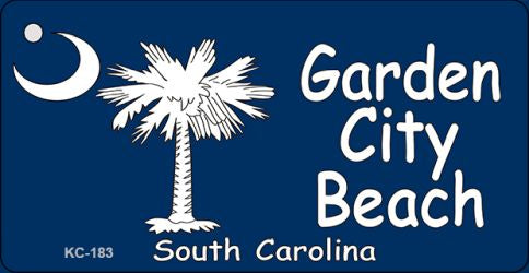 Garden City Beach Novelty Aluminum Key Chain KC-183