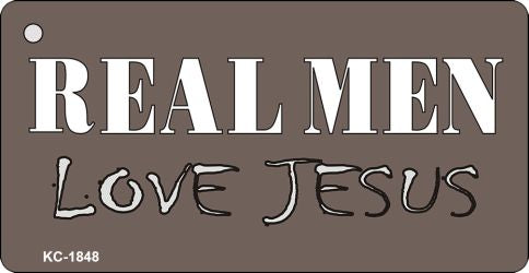 Real Men Novelty Aluminum Key Chain KC-1848