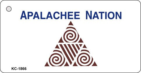 Apalachee Nation Novelty Aluminum Key Chain KC-1866