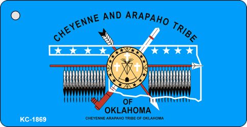 Cheyenne Arapaho Tribe Novelty Aluminum Key Chain KC-1869