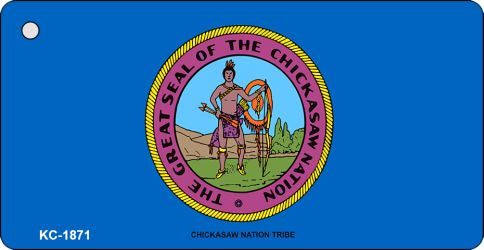 Chickasaw Nation Tribe Novelty Aluminum Key Chain KC-1871