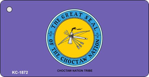 Choctaw Nation Tribe Novelty Aluminum Key Chain KC-1872