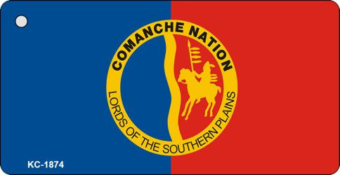 Comanche Nation Tribe Novelty Aluminum Key Chain KC-1874