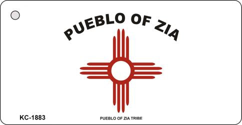Pueblo Of Zia Novelty Aluminum Key Chain KC-1883