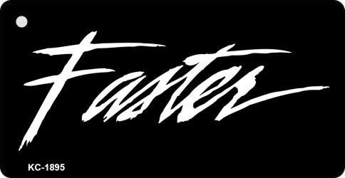 Faster Novelty Aluminum Key Chain KC-1895