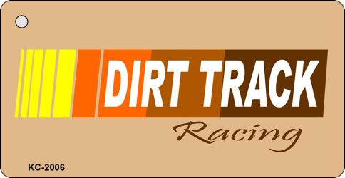 Dirt Track Novelty Aluminum Key Chain KC-2006