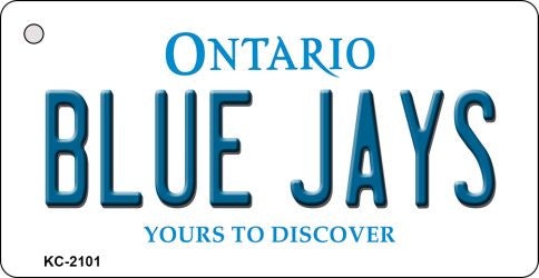 Blue Jays Ontario State License Plate Tag Key Chain KC-2101