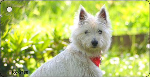 West Highland White Terrier Novelty Metal Key Chain KC-2180