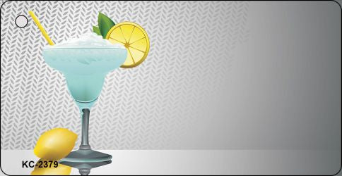 Margarita OffSet Novelty Aluminum Key Chain KC-2379
