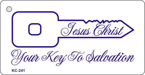 Key To Salvation Novelty Aluminum Key Chain KC-241