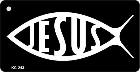 Jesus Novelty Aluminum Key Chain KC-243