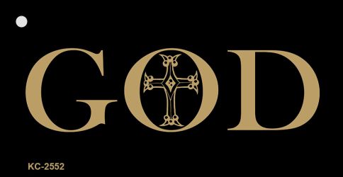 God Novelty Aluminum Key Chain KC-2552