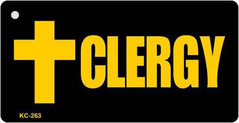 Clergy Novelty Aluminum Key Chain KC-263