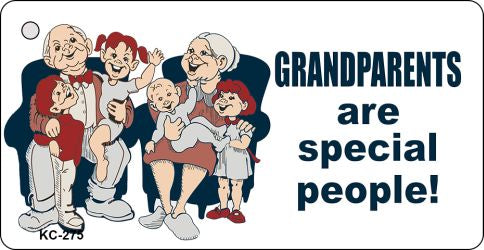 Grandparents Are Special Novelty Aluminum Key Chain KC-275