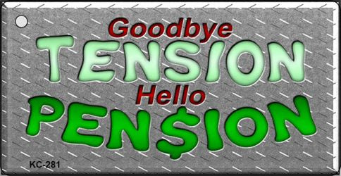 Tension Pension Novelty Metal Key Chain KC-281