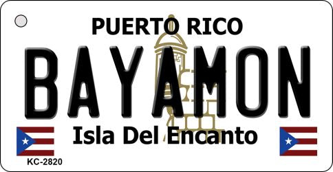 Bayamon Puerto Rico Flag Novelty Aluminum Key Chain KC-2820